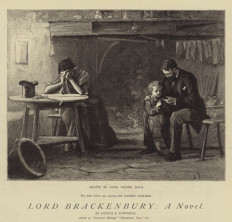 Lord Brackenbury, Bir Roman by Samuel Luke Fildes