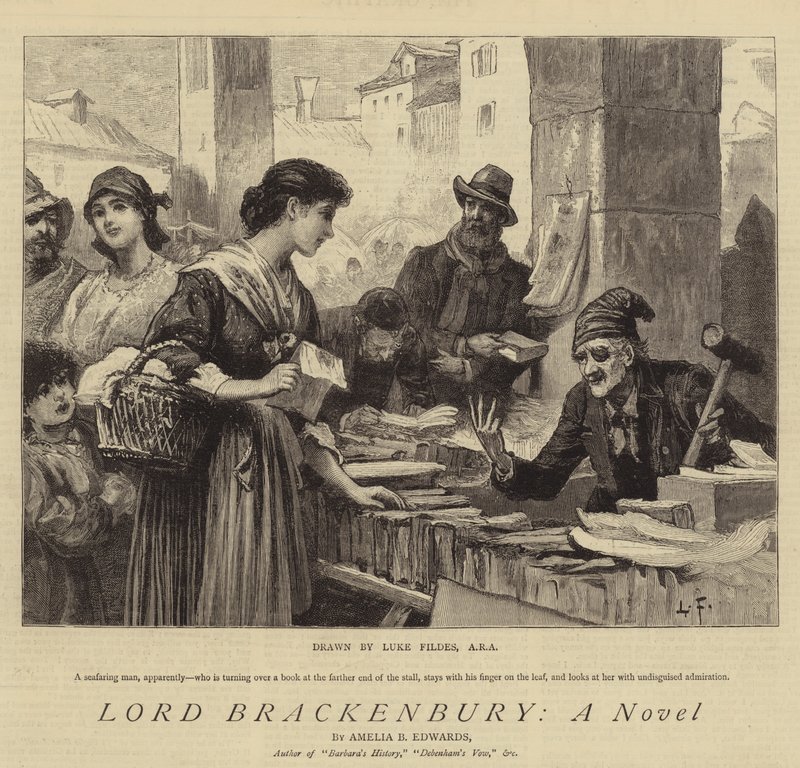 Lord Brackenbury, Bir Roman by Samuel Luke Fildes