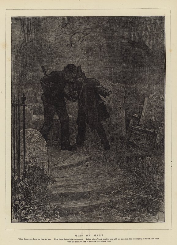 Bayan veya Bayan by Samuel Luke Fildes