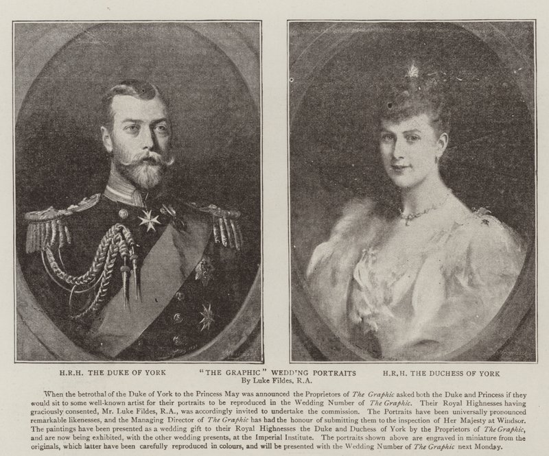 Grafik Düğün Portreleri by Samuel Luke Fildes