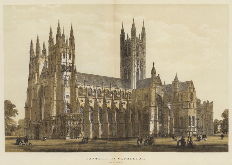 Canterbury Katedrali by Samuel Read
