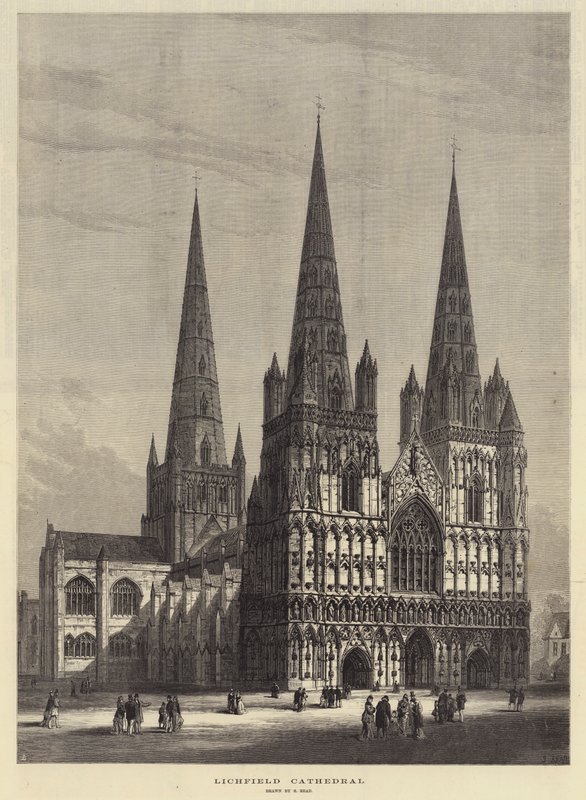 Lichfield Katedrali by Samuel Read