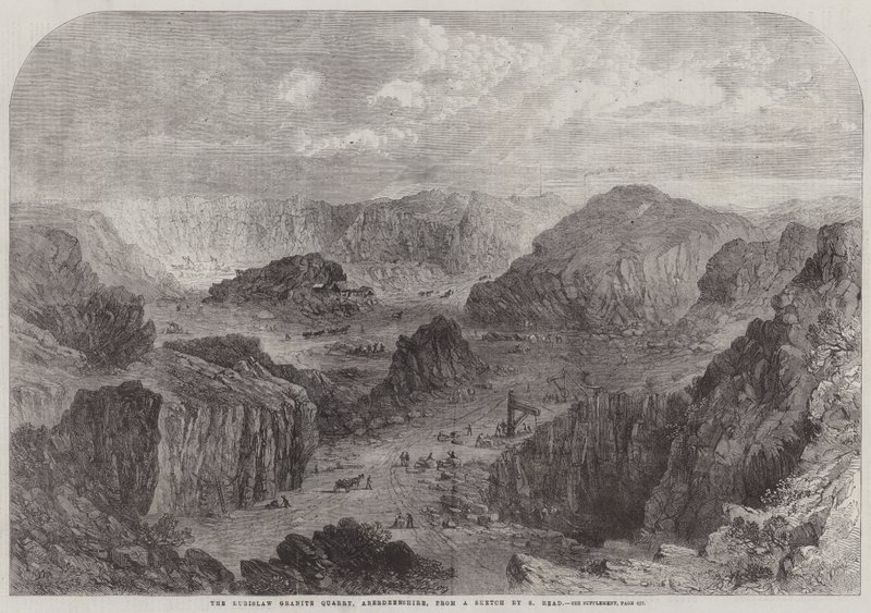 Rubislaw Granit Ocağı, Aberdeenshire by Samuel Read