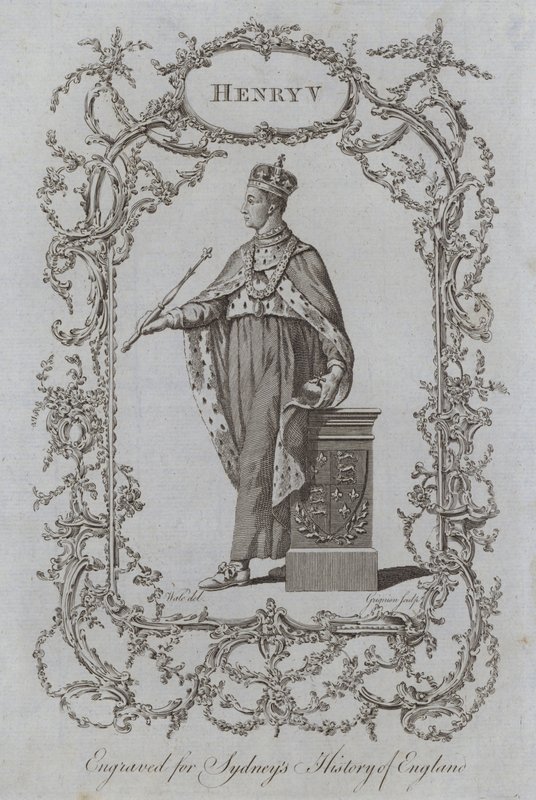 Henry V (gravür) by Samuel (after) Wale