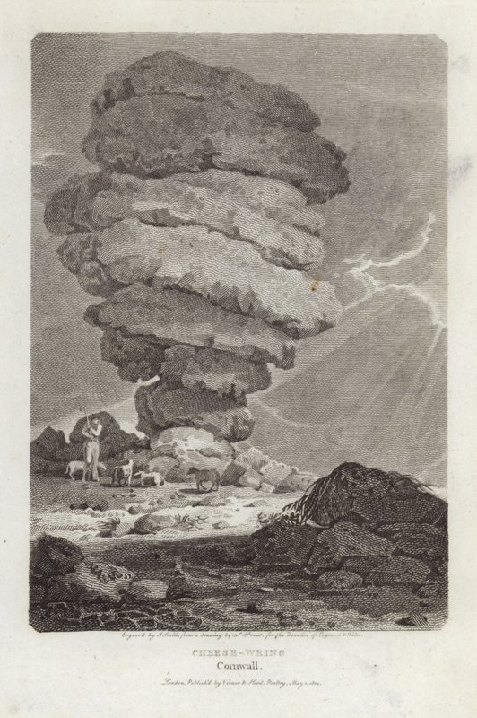Peynir-Wring, Cornwall by Samuel Prout