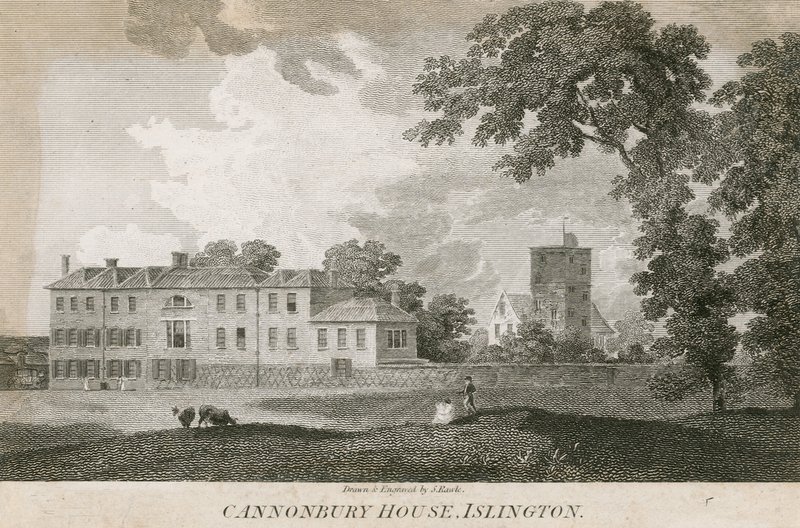Canonbury Evi ve Kulesi by Samuel Rawle