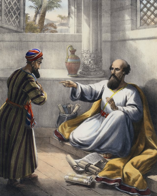 Elişa ve Gehazi by Siegfried Detler Bendixen