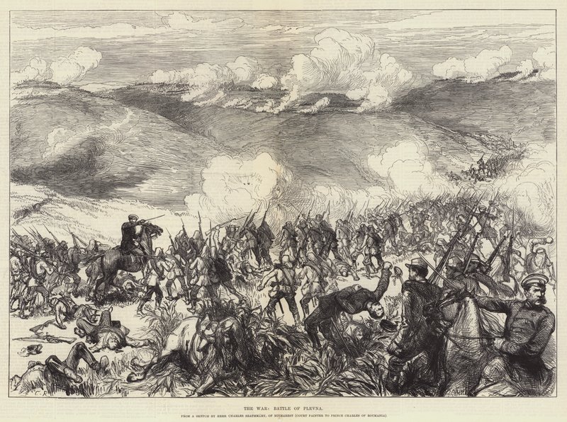Savaş, Plevne Savaşı by Sir John Charles Robinson