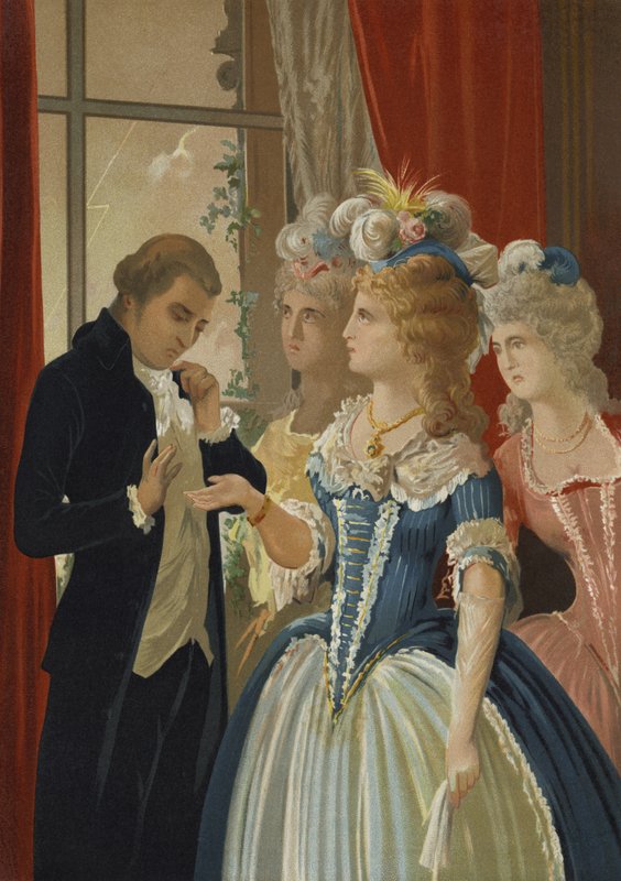 Alessandro Cagliostro ve Marie Antoinette, Versailles Petit Trianon