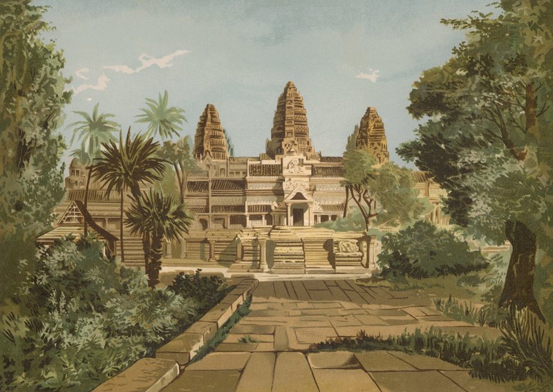 Jagannath Tapınağı, Hindistan by Spanish School