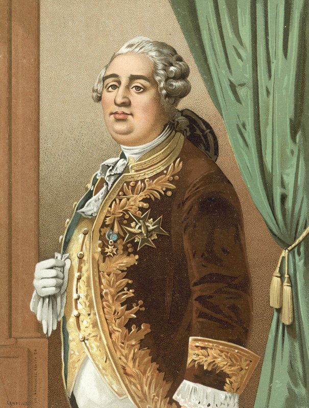 Fransa Kralı XVI.Louis by Spanish School