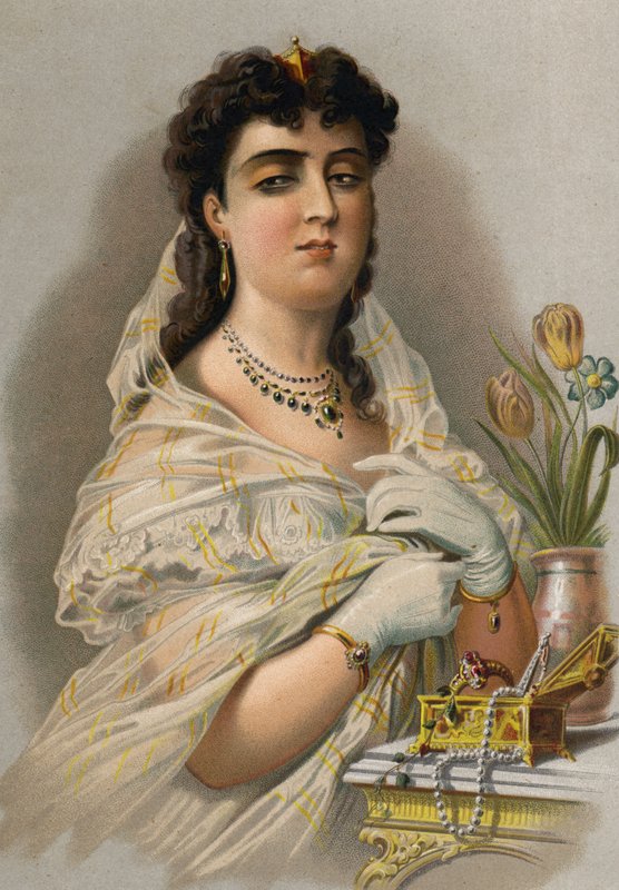 Kibir (kromolitho) by Spanish School