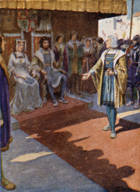 Kral Ferdinand ve Kraliçe Isabella Columbus