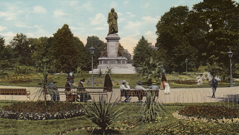 Stockholm: Parti Fran Linneparken (renkli fotoğraf) by Swedish Photographer