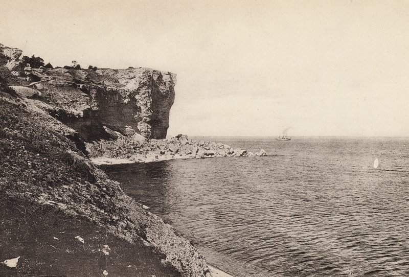 İsveç: Gotland, Visby, Hogklint (s / b fotoğraf) by Swedish Photographer