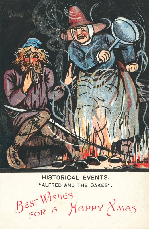 Alfred ve Pastalar (renkli taş) by Sydney Carter