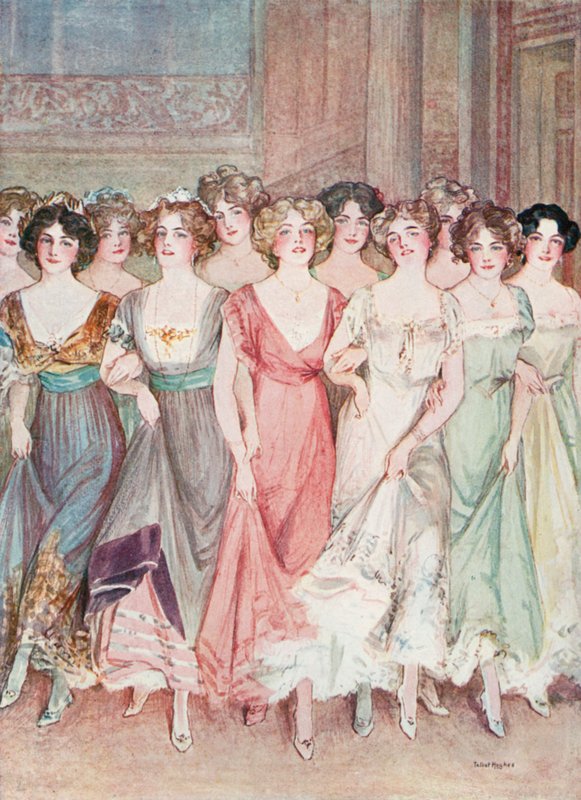 Neşeli Dul: Elçilikteki Misafirler by Talbot Hughes