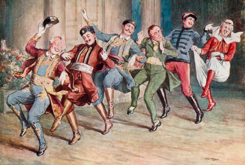 Neşeli Dul: "Kadınlar! Nasıl kazanılır" by Talbot Hughes
