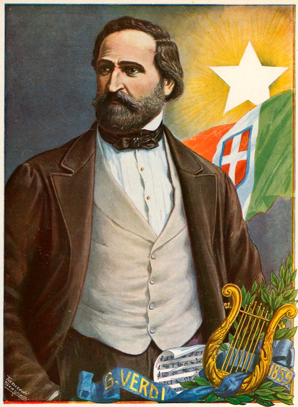 Giuseppe Verdi by Tancredi Scarpelli