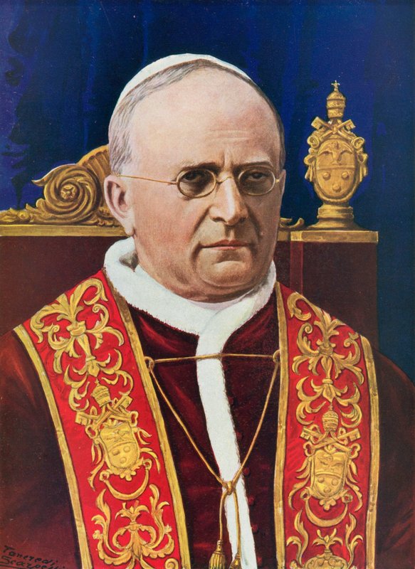 Papa Pius XI by Tancredi Scarpelli