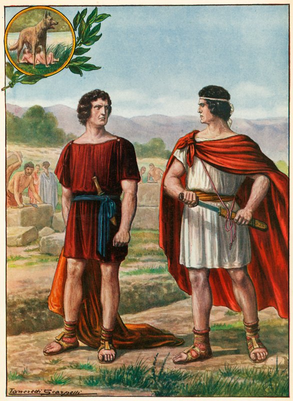 Romulus ve Remus by Tancredi Scarpelli