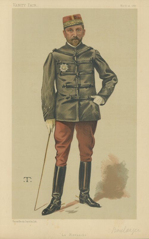 General Georges Boulanger by Theobald Chartran