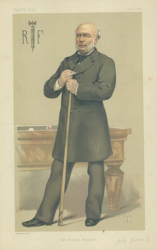 M Jules Grevy by Theobald Chartran