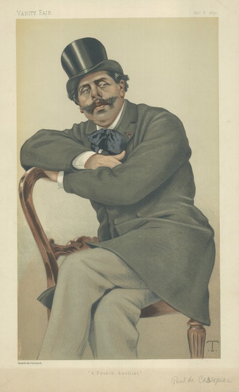 Bay Paul De Granier De Cassagnac by Theobald Chartran