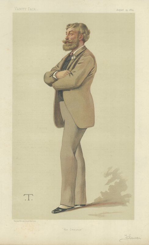 Bay Cyril Çiçek by Theobald Chartran