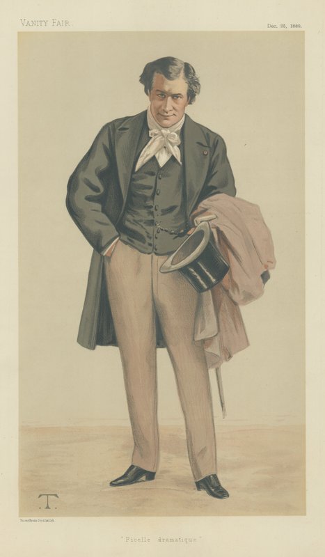 Bay Victorien Sardou (renkli taş) by Theobald Chartran