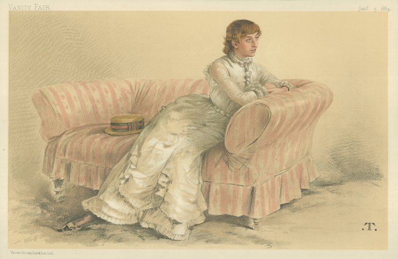 Leydi Florence Dixie by Theobald Chartran
