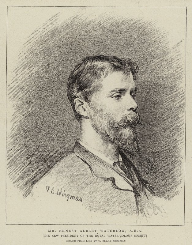 Bay Ernest Albert Waterlow, ARA by Theodore Blake Wirgman