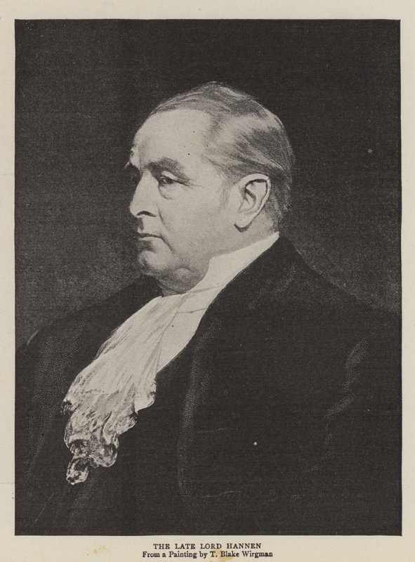 merhum Lord Hannen by Theodore Blake Wirgman