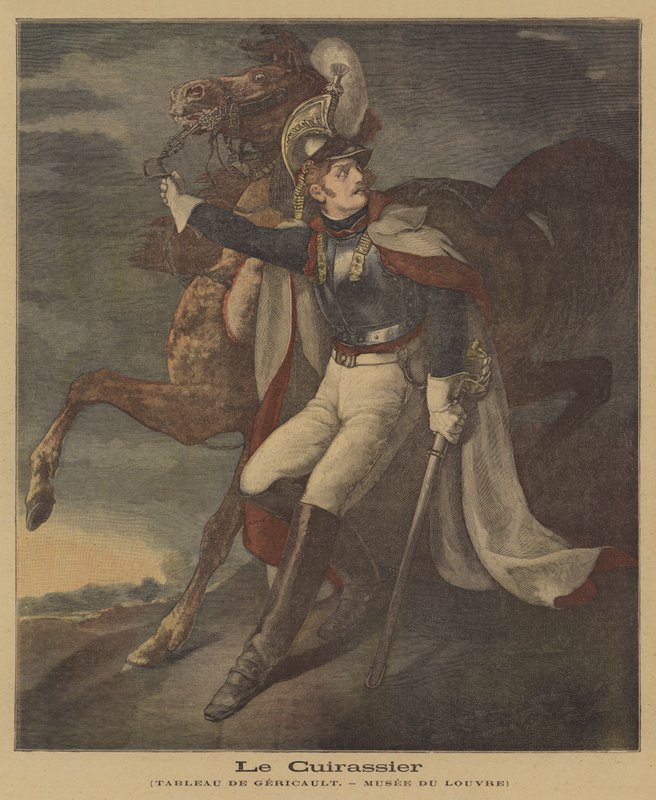 Yaralı Zırhlı by Theodore Gericault