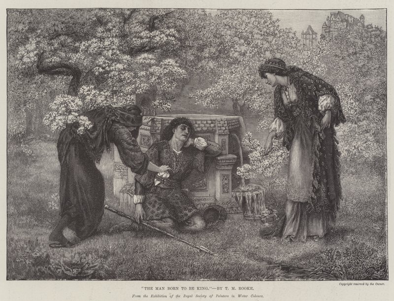 Kral olmak için doğmuş adam by Thomas Matthews Rooke