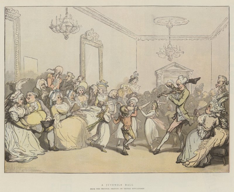 Çocuk Topu by Thomas Rowlandson