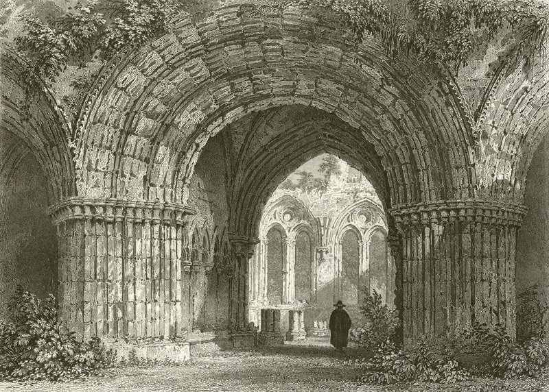 Bölüm Evi, Furness Manastırı by Thomas Allom