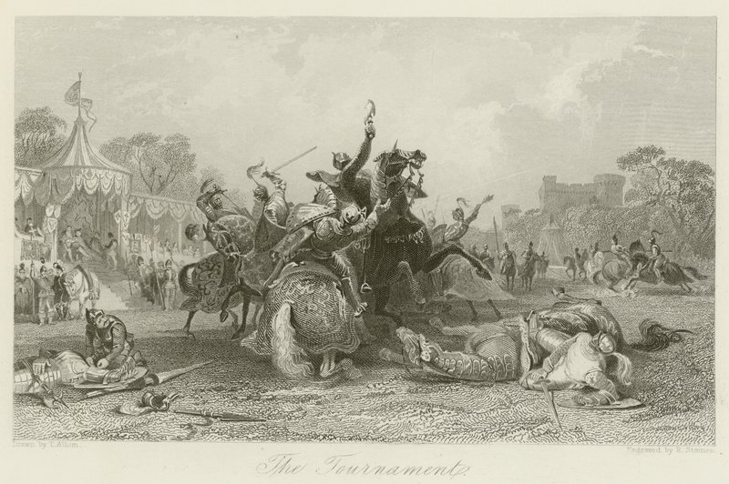 Turnuva by Thomas Allom