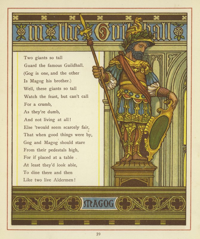 Gog and Magog  by Thomas Crane