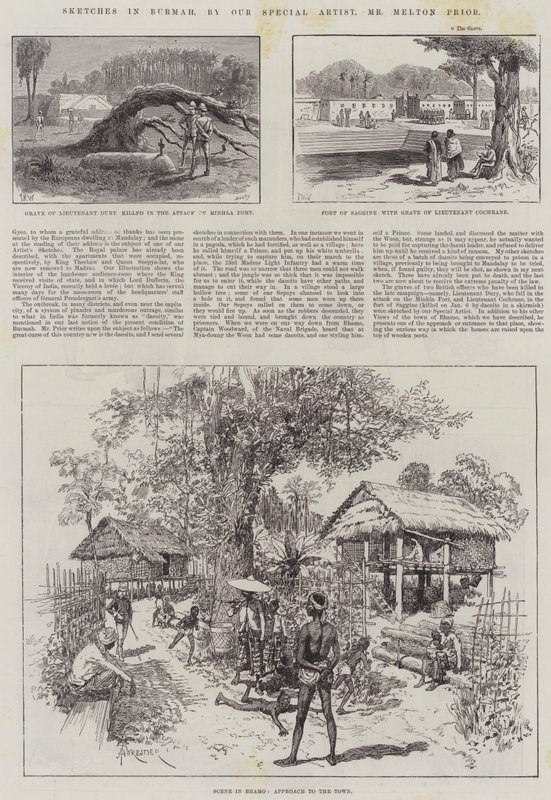 ಬರ್ಮಾ ಟರ್ಕಿಯಲ್ಲಿ ರೇಖಾಚಿತ್ರಗಳು by Thomas Harrington Wilson