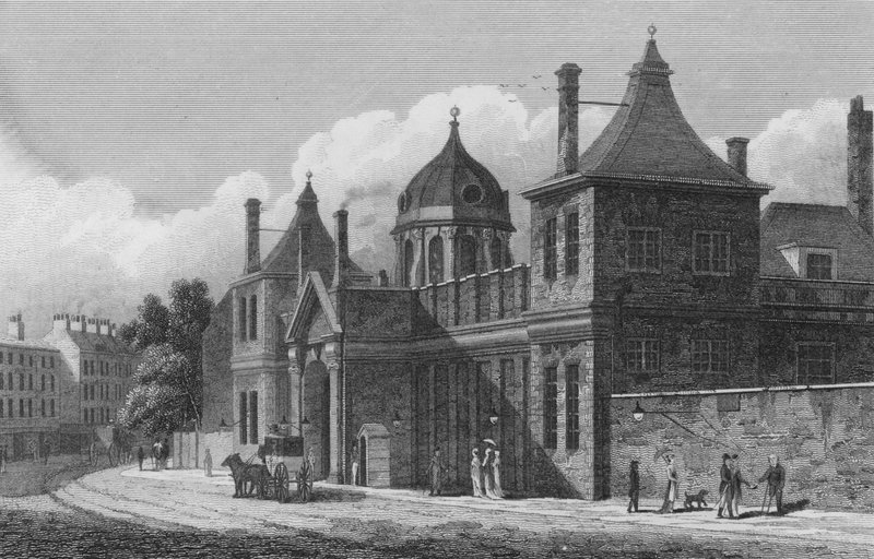 British Museum (gravür) by Thomas Hosmer Shepherd