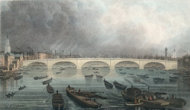Yeni Londra Köprüsü by Thomas Hosmer Shepherd