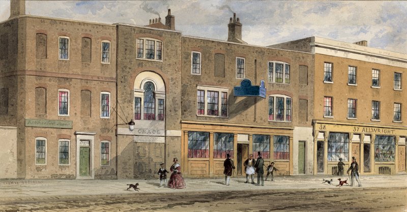 Rochester Satırı by Thomas Hosmer Shepherd