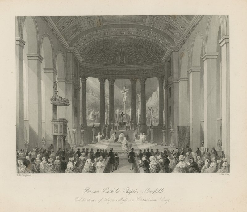 Moorfields Roma Katolik Kilisesi by Thomas Hosmer Shepherd