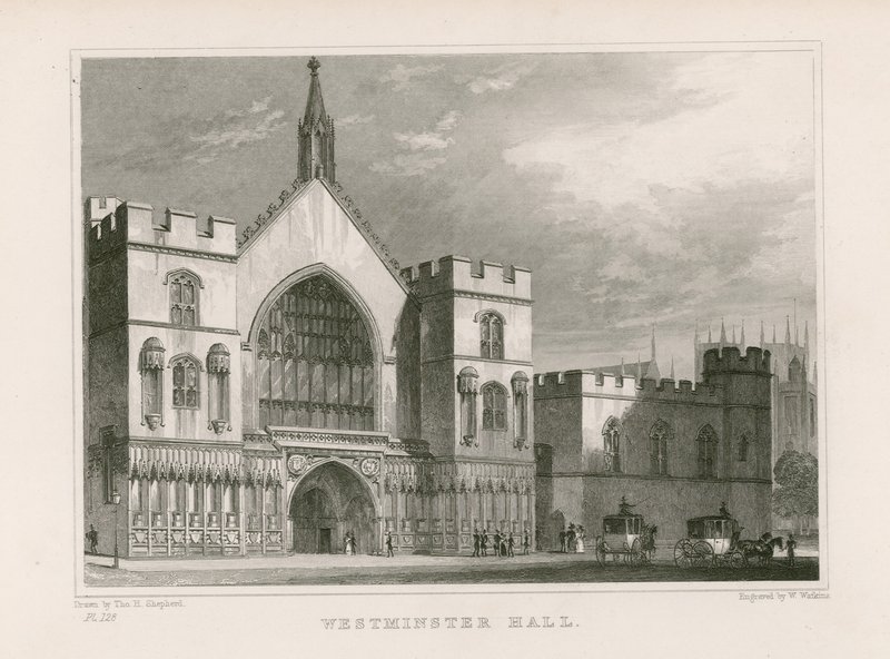 Westminster Salonu by Thomas Hosmer Shepherd