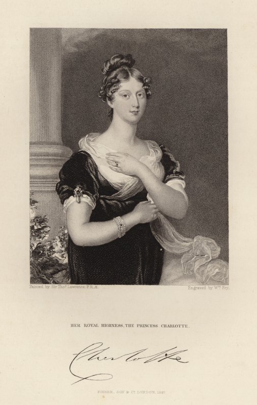 Ekselansları Prenses Charlotte by Thomas Lawrence