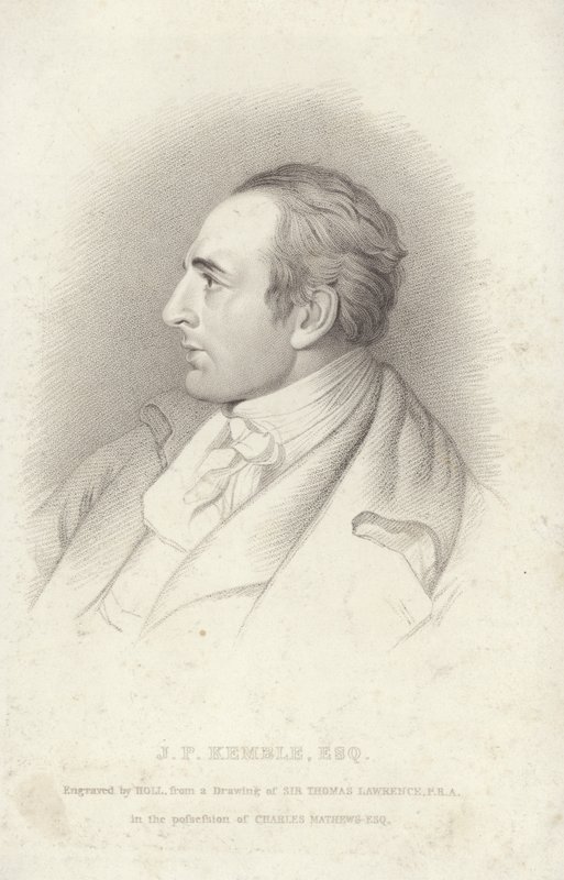 John Philip Kemble by Thomas Lawrence