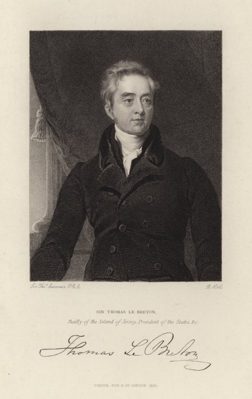 Sir Thomas Le Breton by Thomas Lawrence