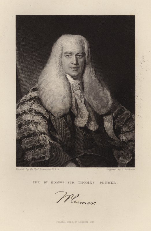 Sör Thomas Plumer by Thomas Lawrence