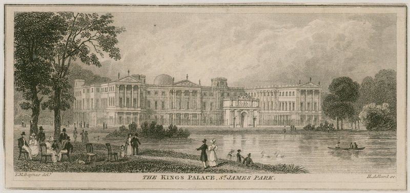 Buckingham Sarayı by Thomas Mann Baynes